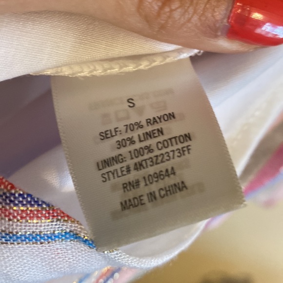 NWT Harper Heritage deep Vneck romper size small - Picture 5 of 6